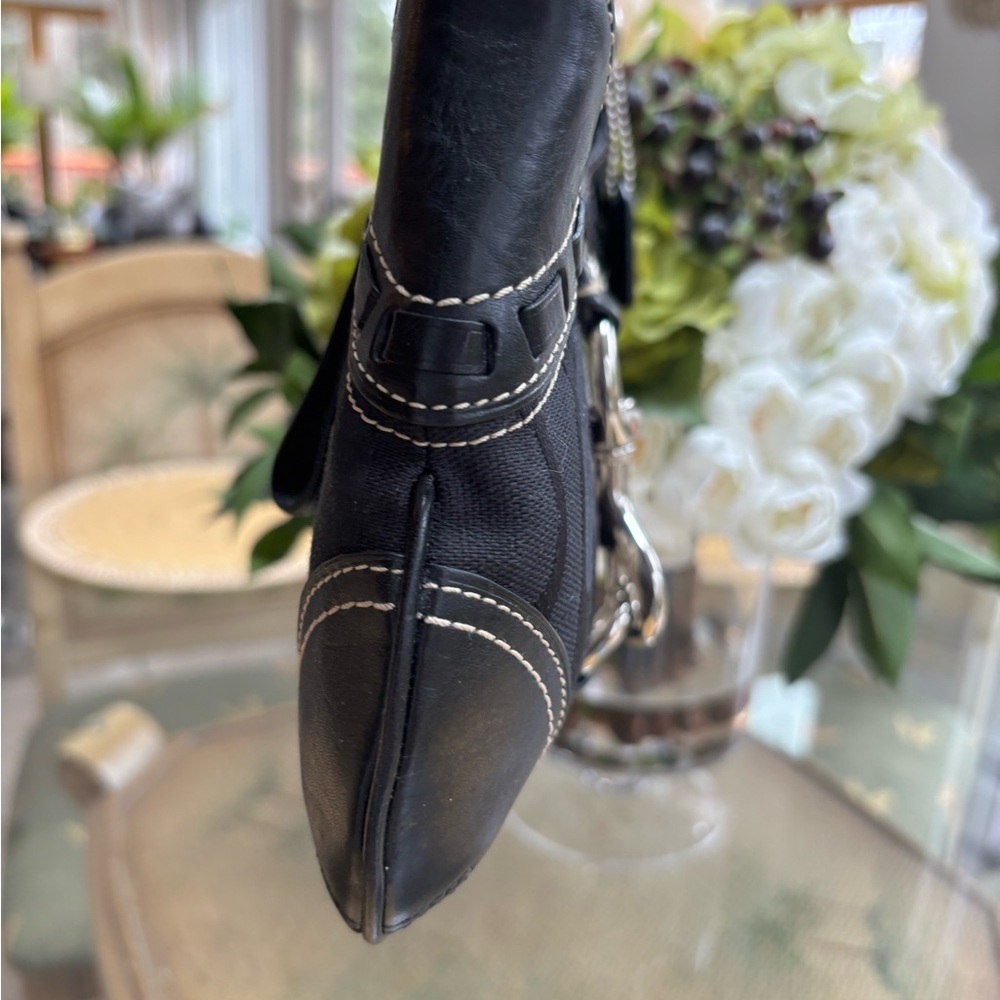 Vintage Coach Hampton Python minibag - image 4